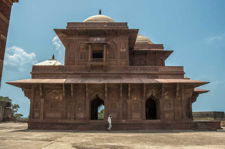 23 - India - Fatehpur Sikri - palacio Birbal